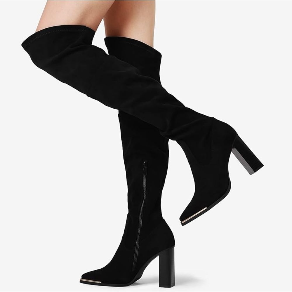 (W-4518) DREAM PAIRS Women's Over The Knee Boots Sz 6